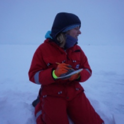 Taking notes at -20*C isn't as easy as it looks!